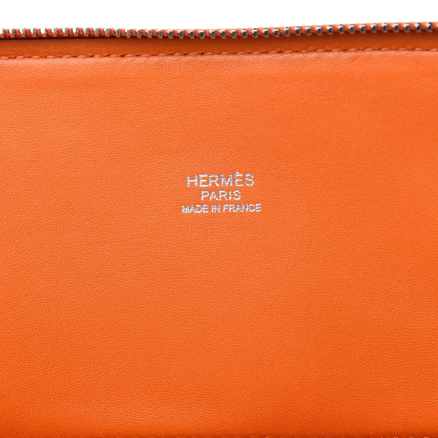 Hermes Taurillon Clemence Bolide 31 Orange 5 of 10