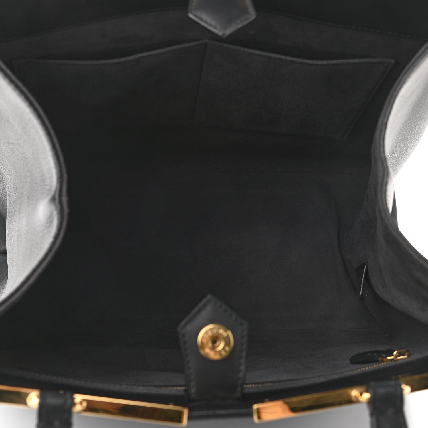 Fendi Vitello Elite Large 3Jours Tote Black 5 of 12