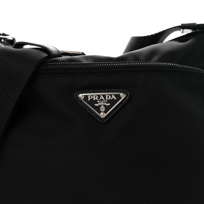 Prada Nylon Vela Messenger Bag Black 8 of 11
