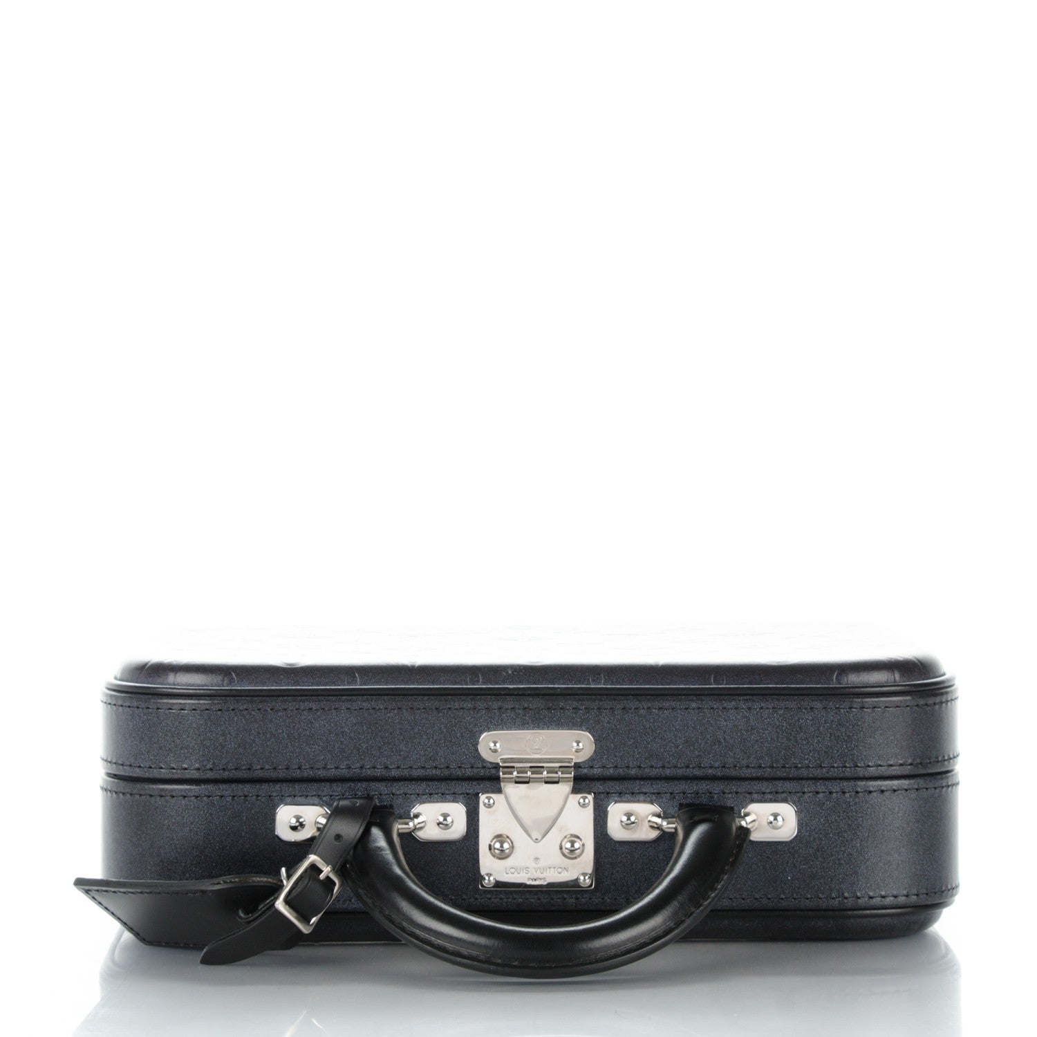 Louis Vuitton Monogram Glace Valisette PM Black 5 of 8