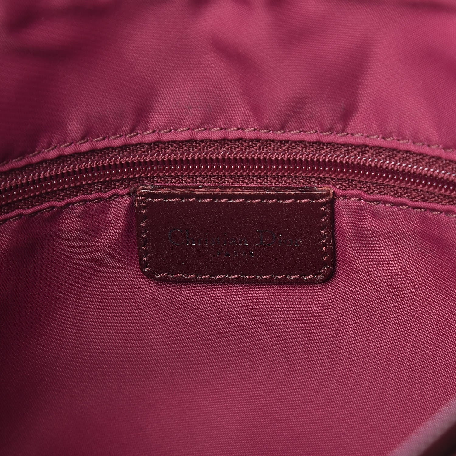 Christian Dior Monogram Hobo Bordeaux 6 of 7