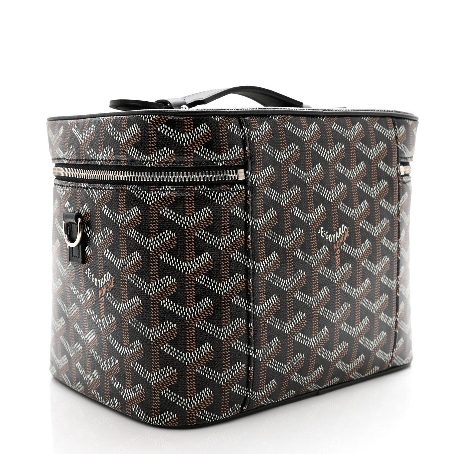 Goyard Goyardine Muse Vanity Case Black 3 of 7