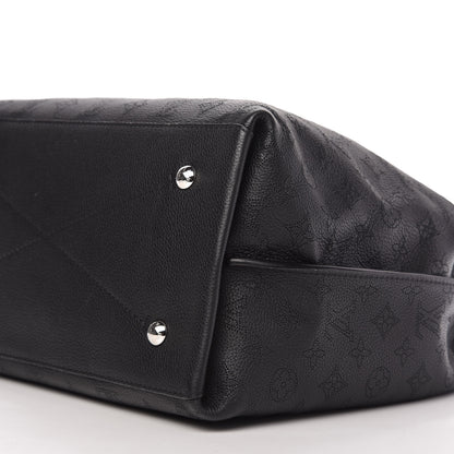 Louis Vuitton Mahina Carmel Hobo Black 7 of 9