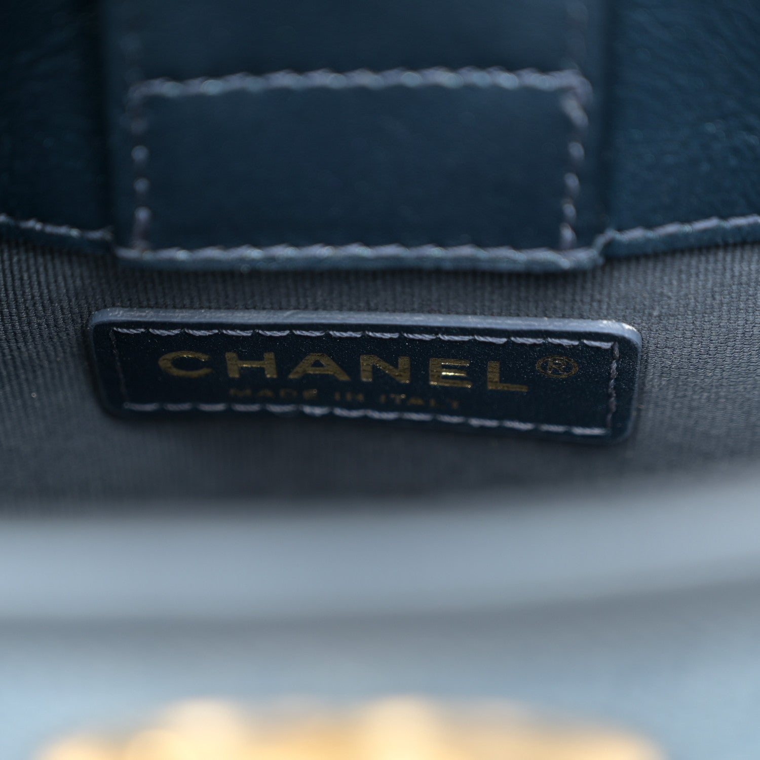 Chanel Washed Denim Quilted Hobo Blue 6 of 11
