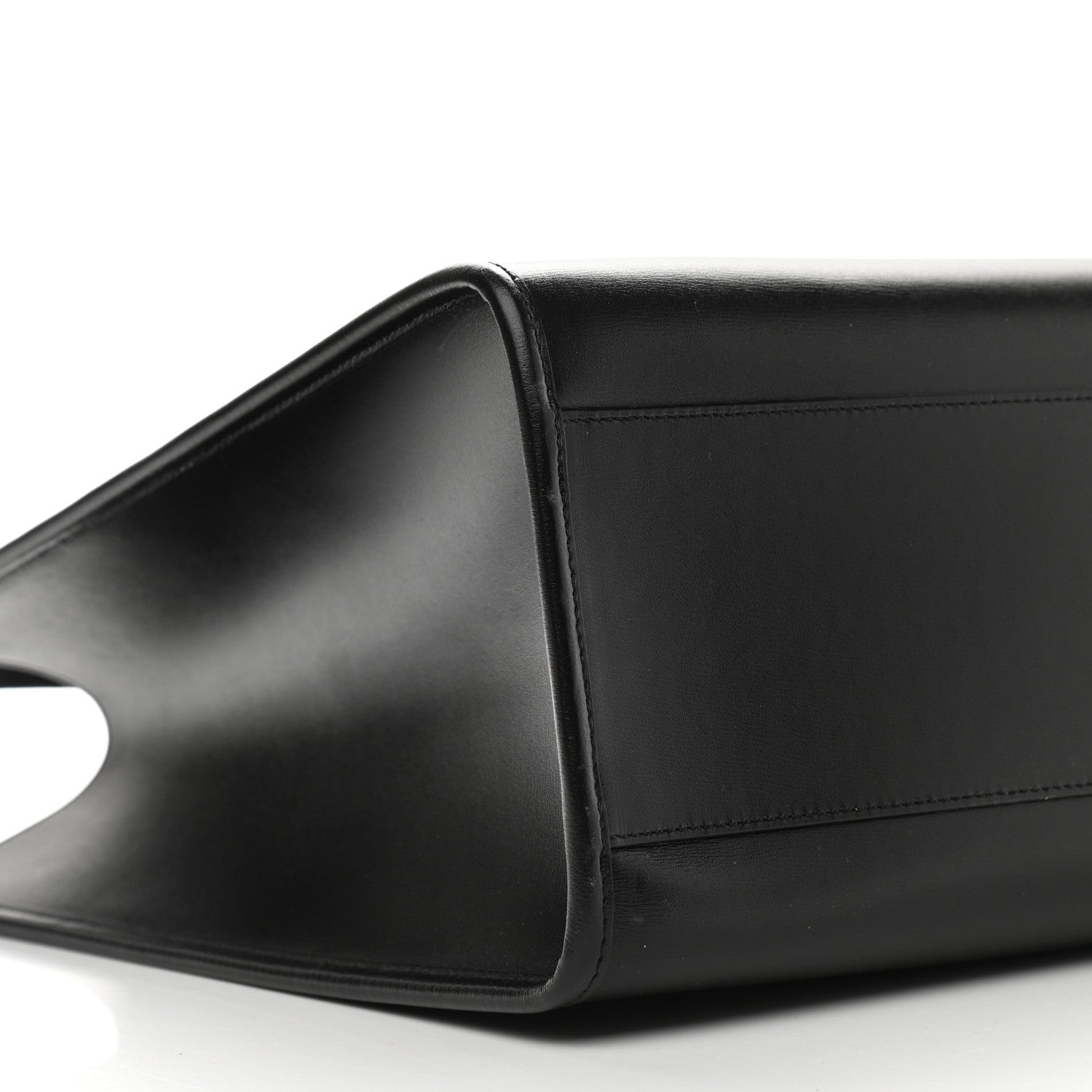 Saint Laurent Smooth Calfskin Maillon Cabas Tote Black 8 of 8