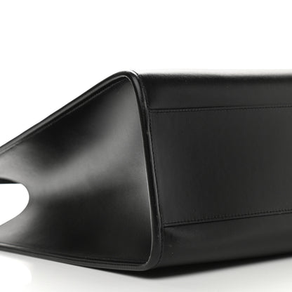 Saint Laurent Smooth Calfskin Maillon Cabas Tote Black 8 of 8