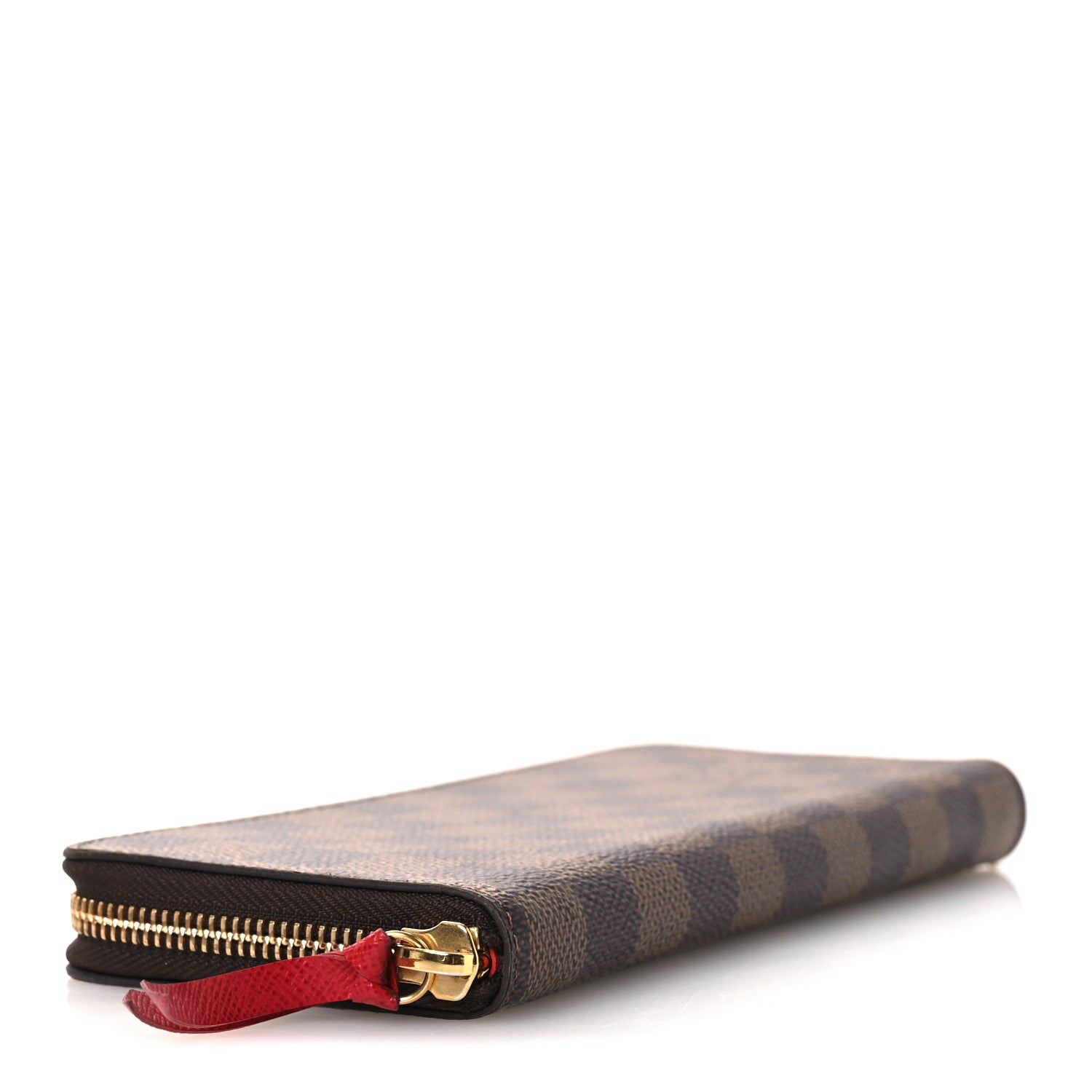 Louis Vuitton Damier Ebene Clemence Wallet Cherry 4 of 8