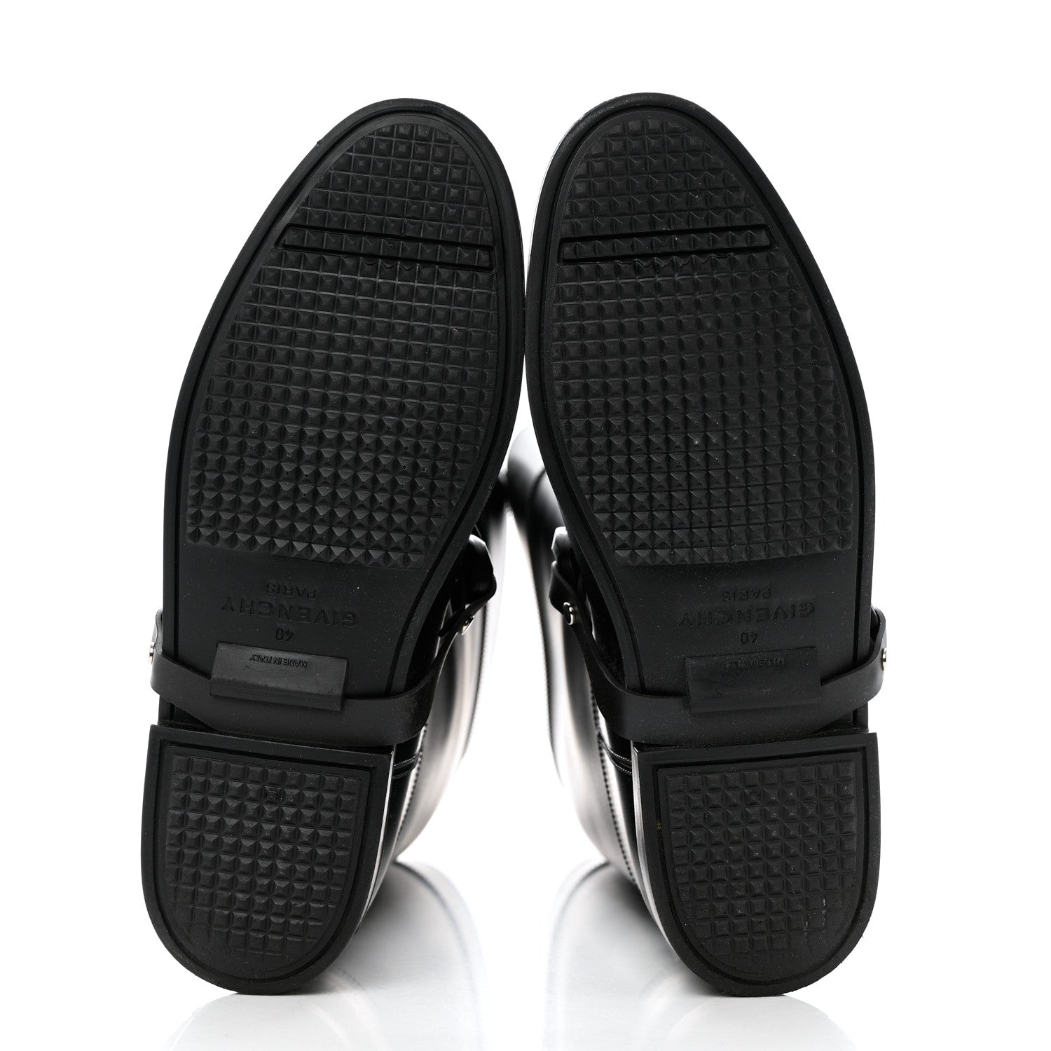 Givenchy PVC Chain Strap Rain Boots 40 Black 5 of 11