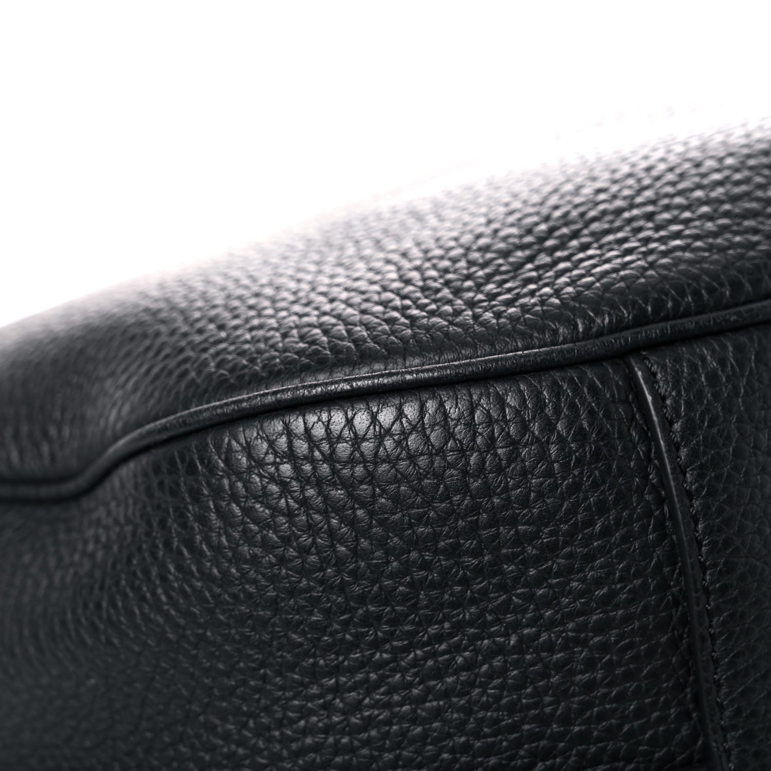 Christian Dior Grained Calfskin Saddle Soft Bag Black 9 of 15