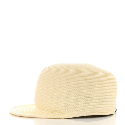 Hermes Emma Cap 56 Naturel Ecru Marine 4 of 10