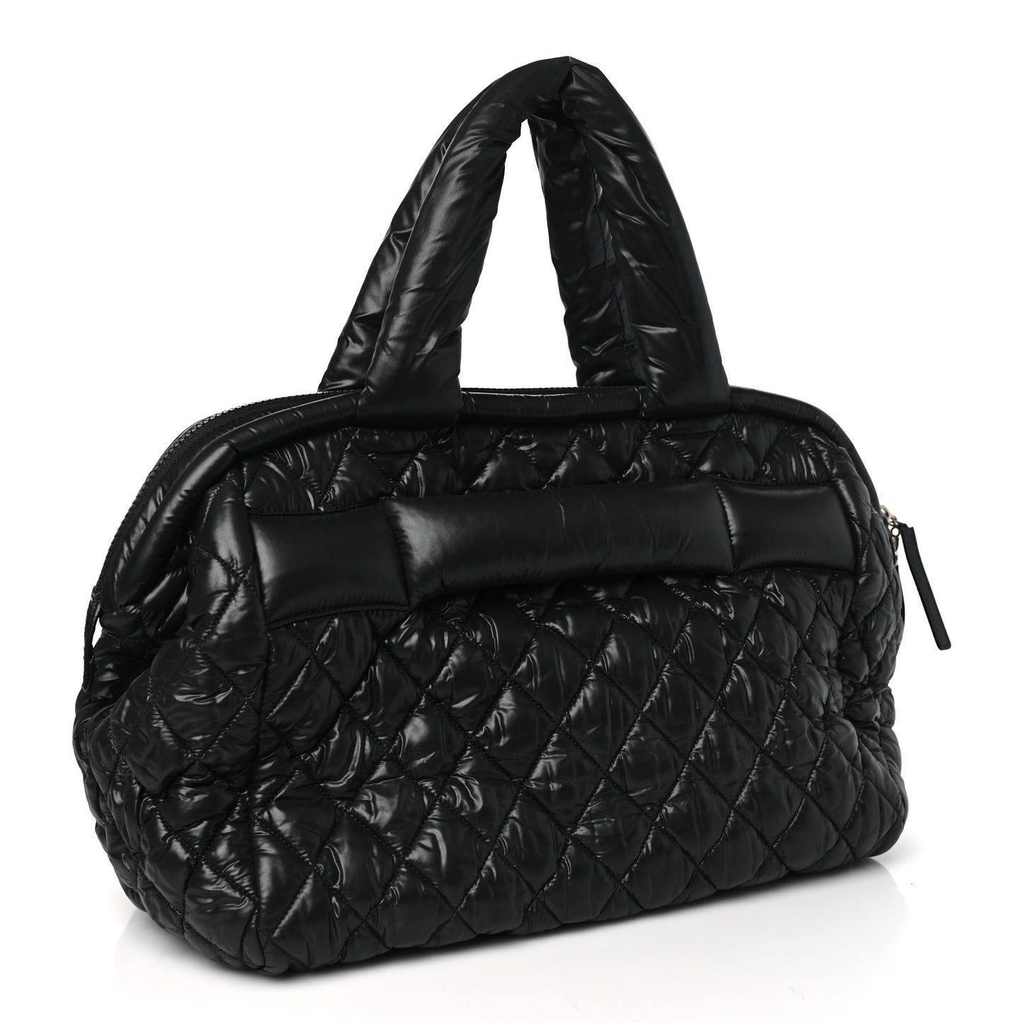 Nylon Coco Cocoon Bowler Black