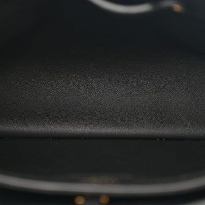 Louis Vuitton Taurillon Metallic Flowers Capucines PM Black 5 of 11