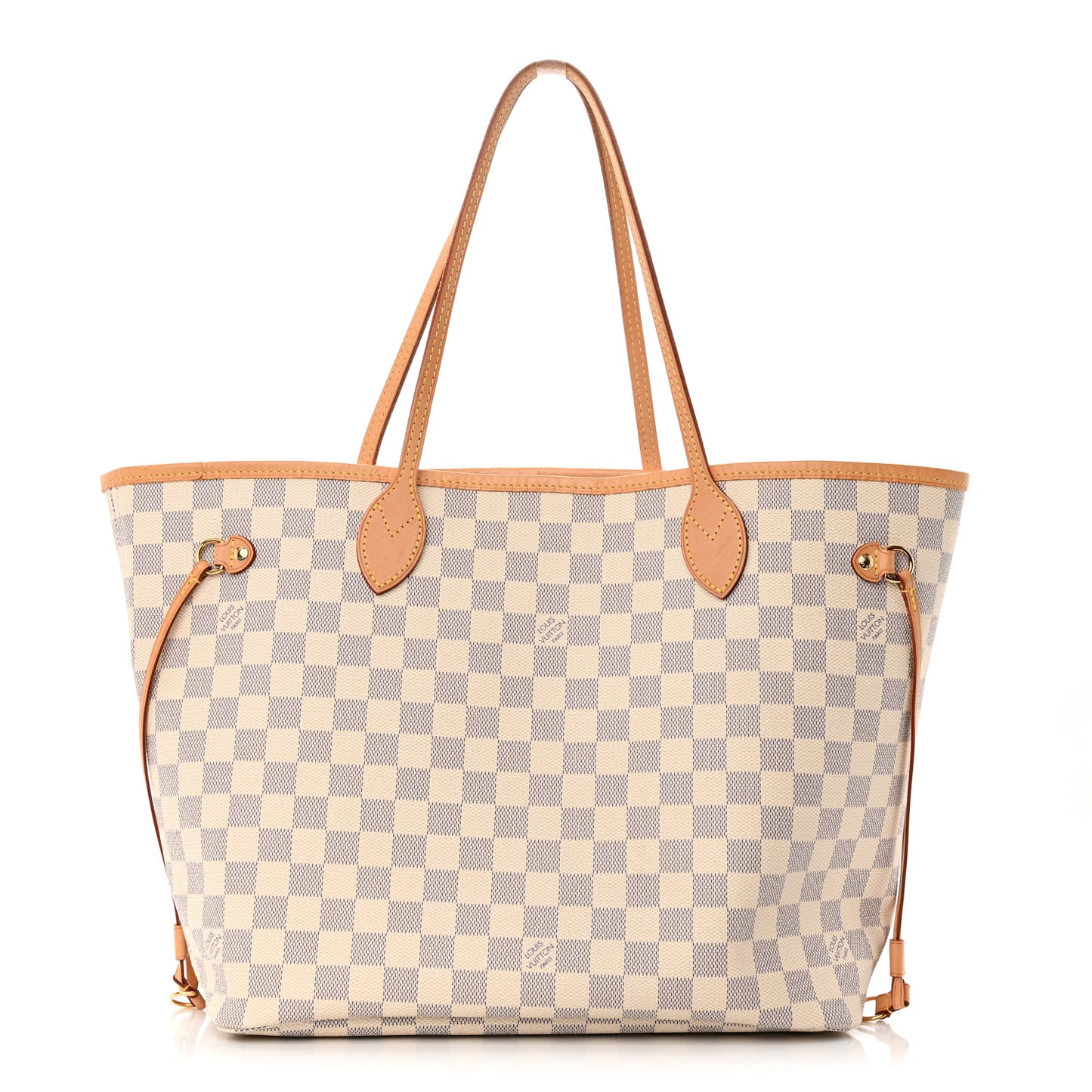 Damier Azur Neo Neverfull MM Rose Ballerine