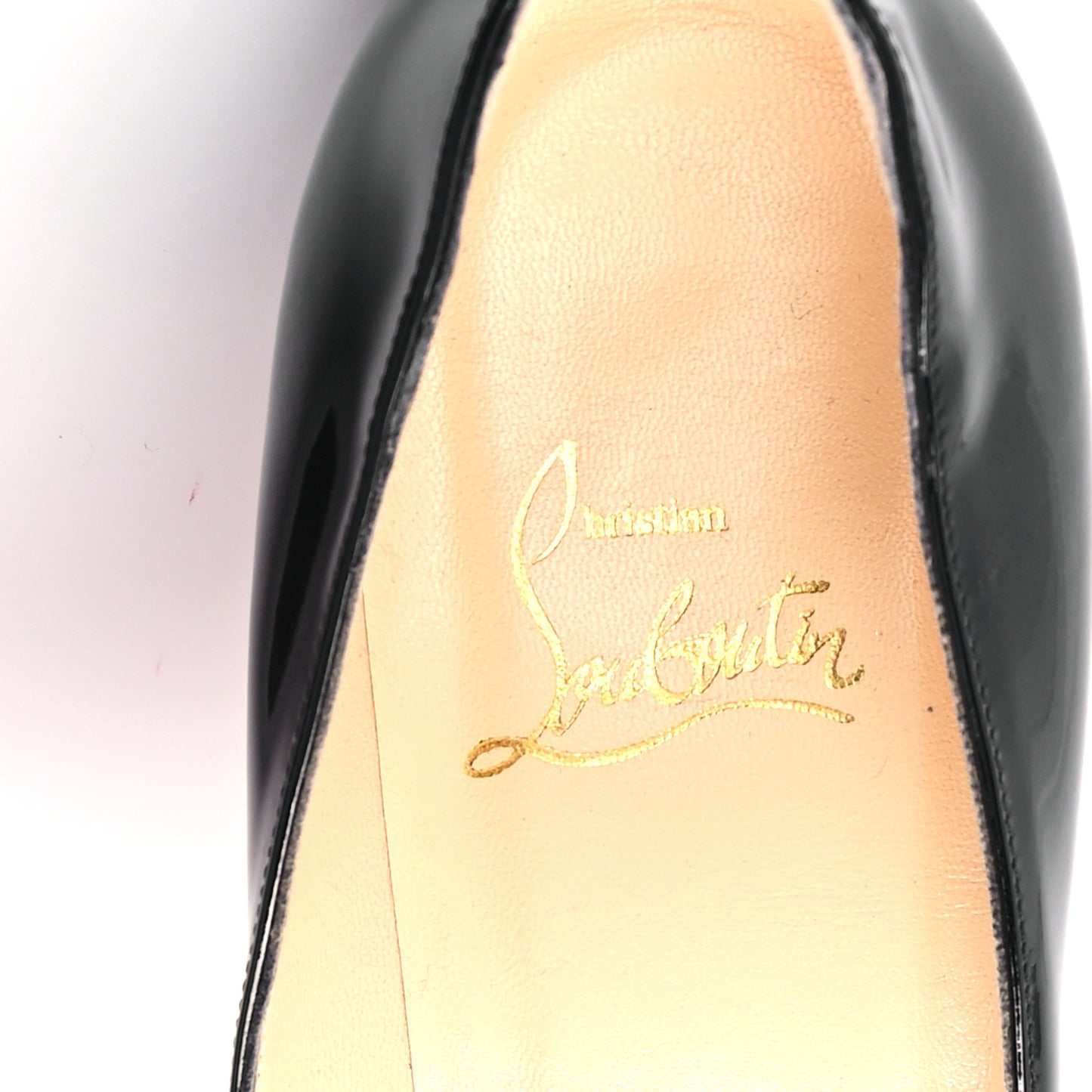 Patent New Very Prive 120 Pumps 38.5 Black