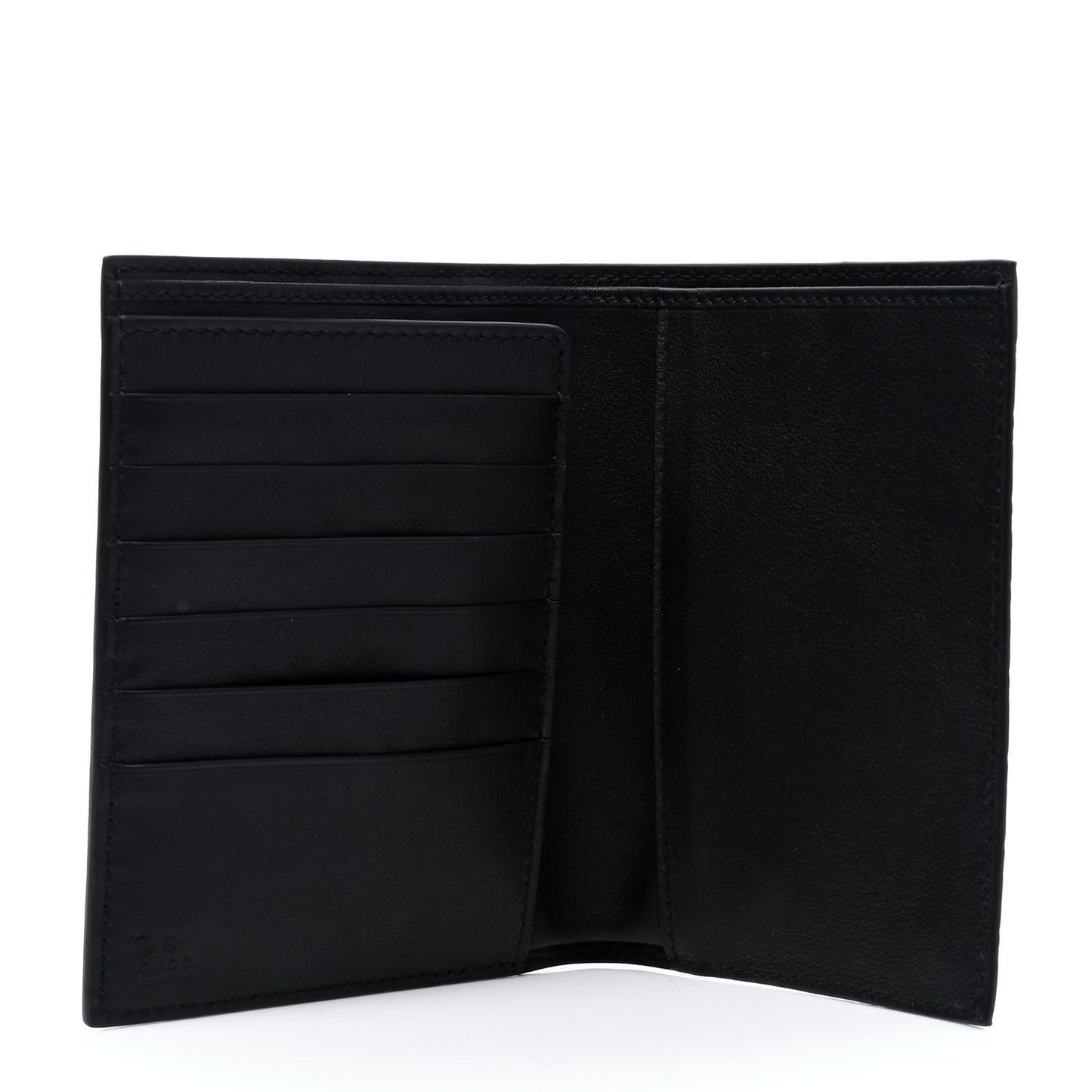 Microguccissima Passport Case Black