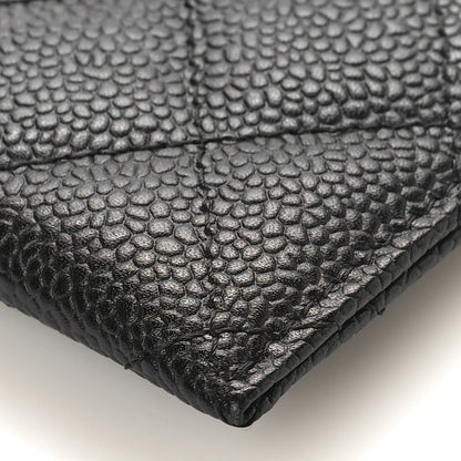 Chanel Caviar Quilted Card Holder Black 9 of 10