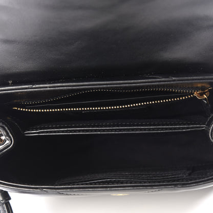 Saint Laurent Calfskin Y Quilted Monogram Toy Loulou Crossbody Bag Black 4 of 9