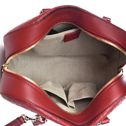 Gucci Soft Microguccissima Medium Crossbody Bag Rosso 5 of 11
