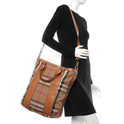 Burberry House Check Large Tote Brown 2 of 15