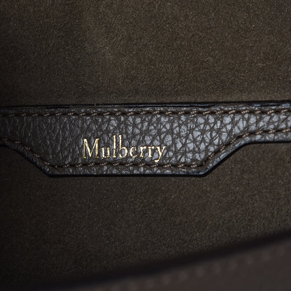 Mulberry Small Classic Grain Amberley Satchel Solid Grey 8 of 8