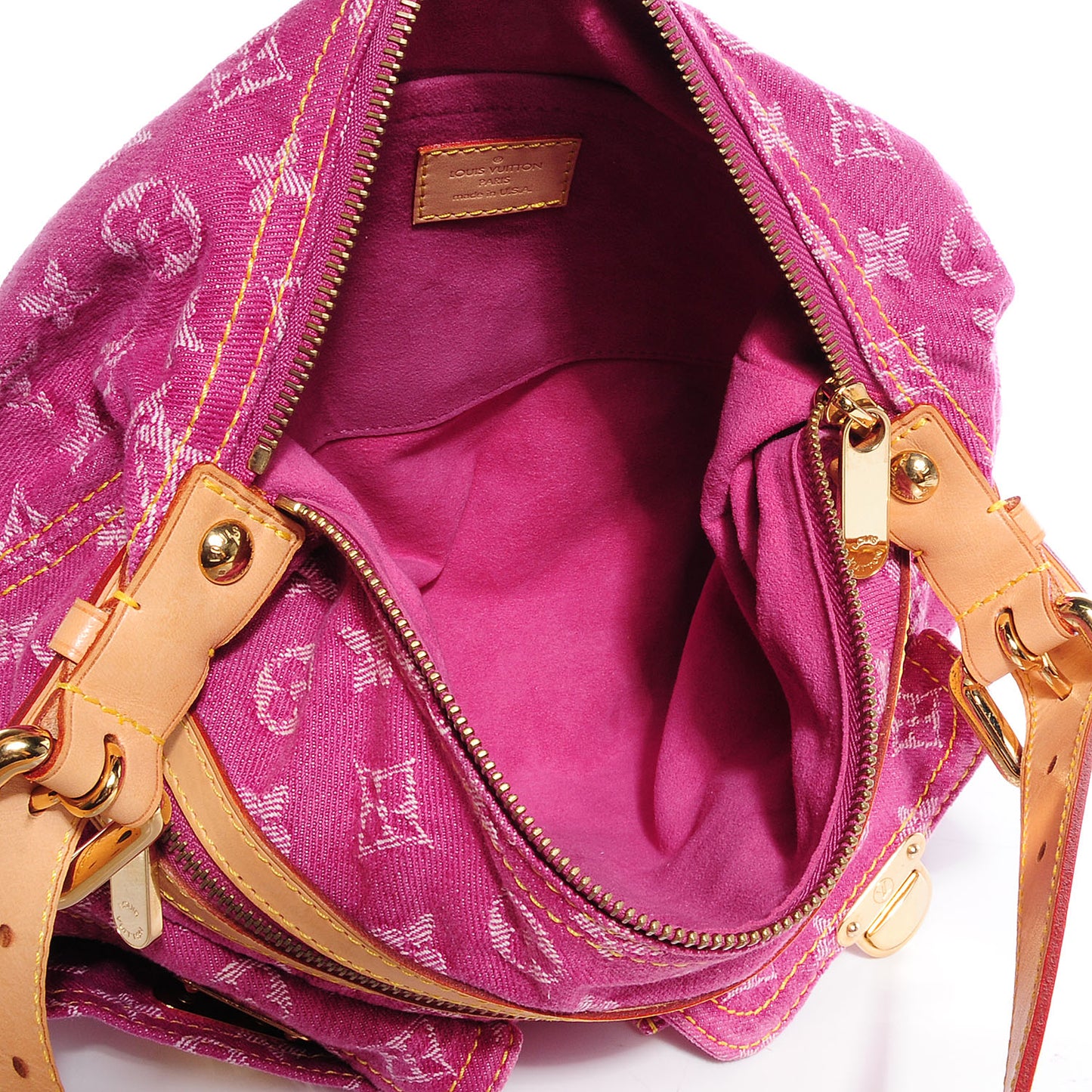 Denim Baggy PM Fuchsia