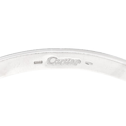 Cartier 18K White Gold LOVE Bracelet 17 5 of 6