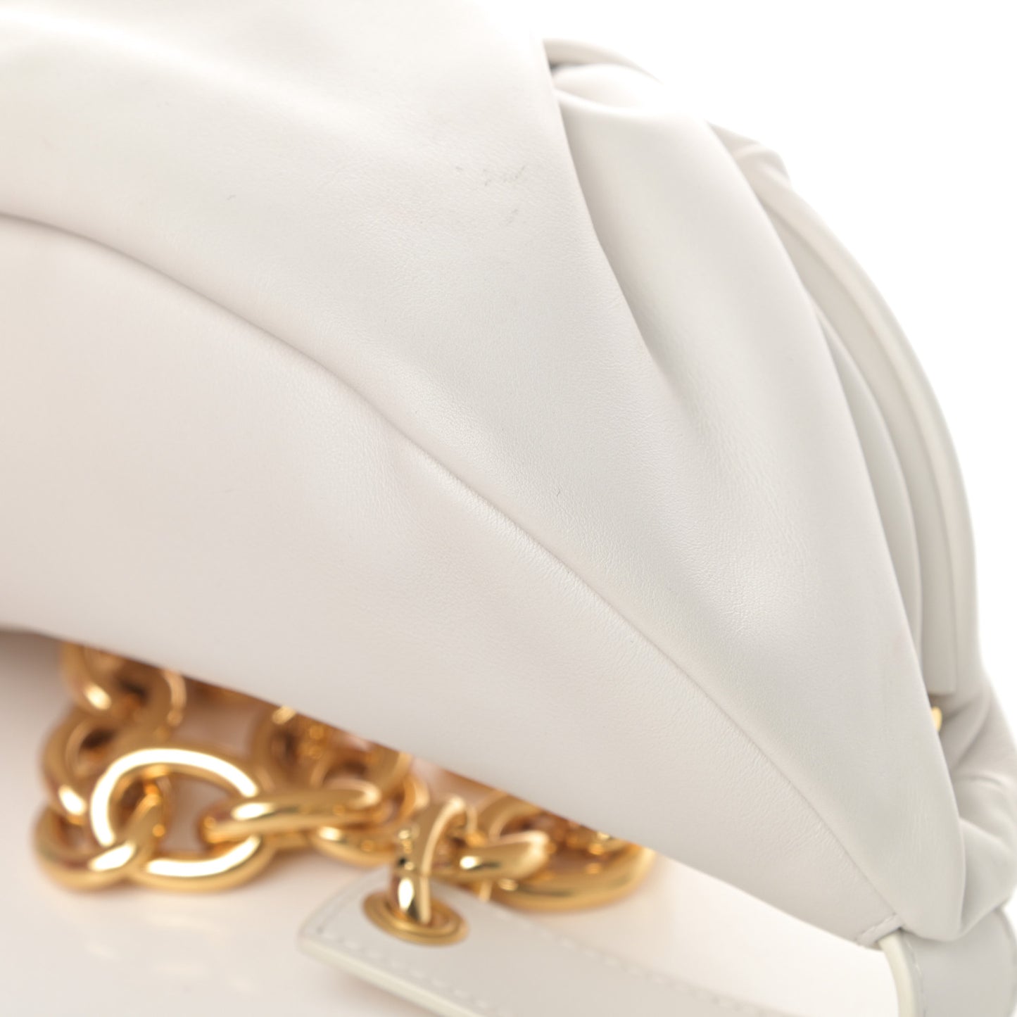 Nappa The Belt Chain Pouch Chalk