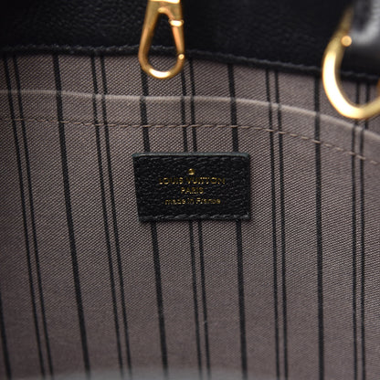 Louis Vuitton Empreinte Montaigne MM Black 7 of 15