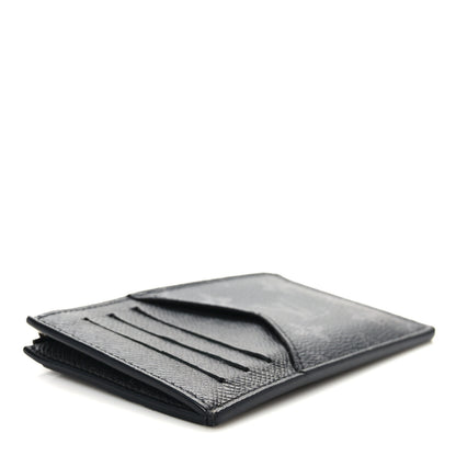 Louis Vuitton Reverse Monogram Eclipse Taiga Coin Card Holder 4 of 6