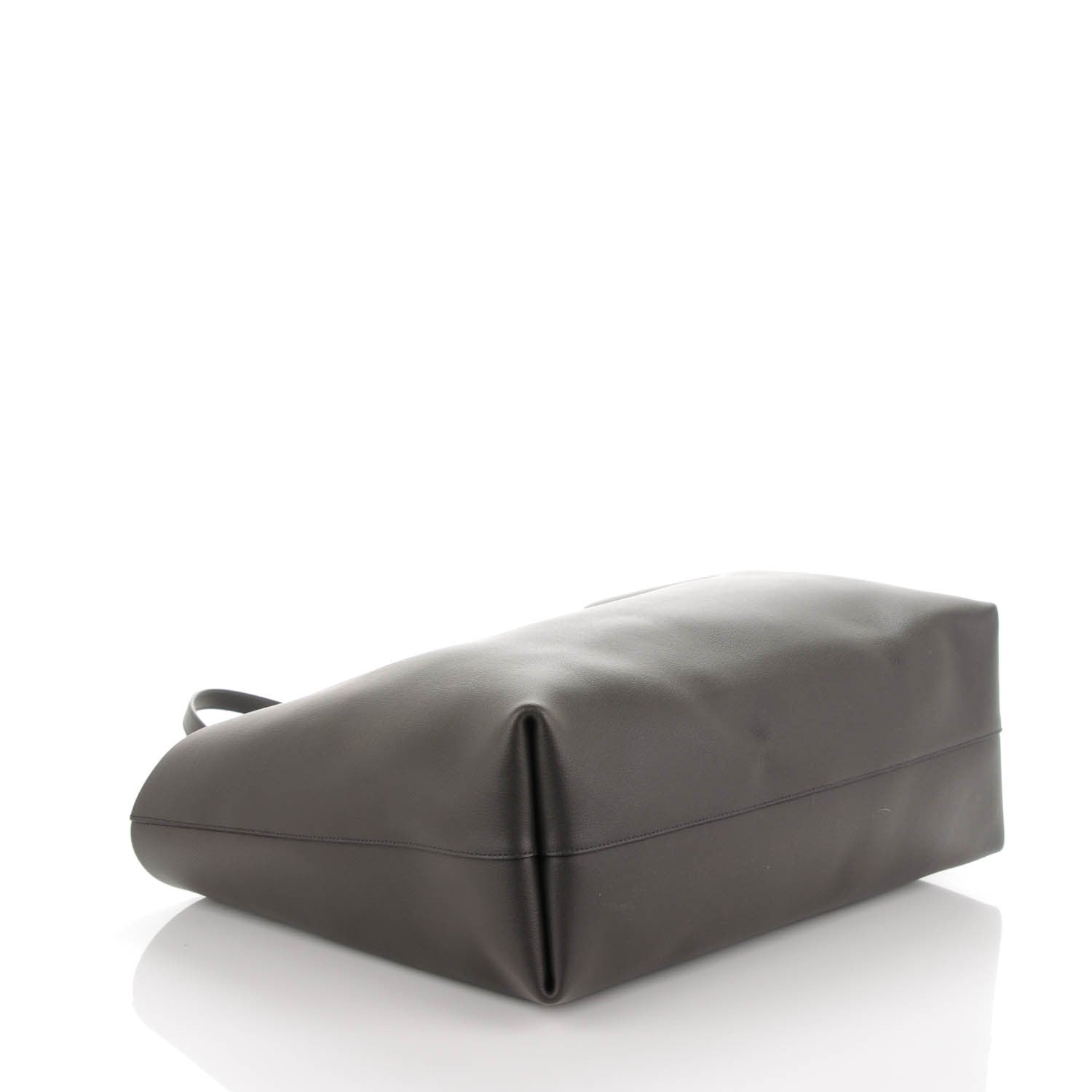 Saint Laurent Calfskin Large Shopping Tote Dark Grey 5 of 9