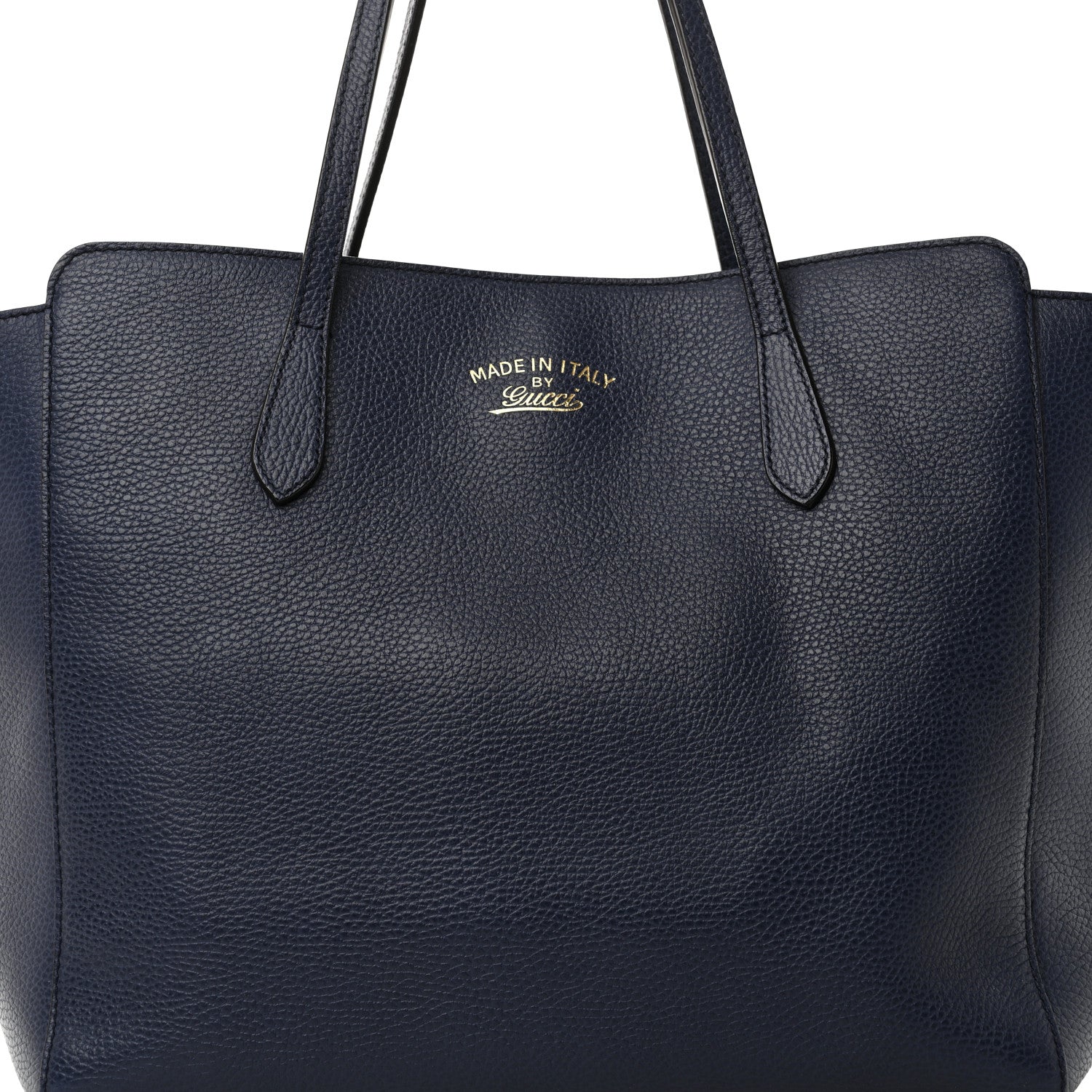 Gucci Dollar Calfskin Medium Swing Tote Marine Deep Cobalt 7 of 9