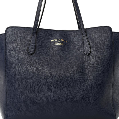 Gucci Dollar Calfskin Medium Swing Tote Marine Deep Cobalt 7 of 9
