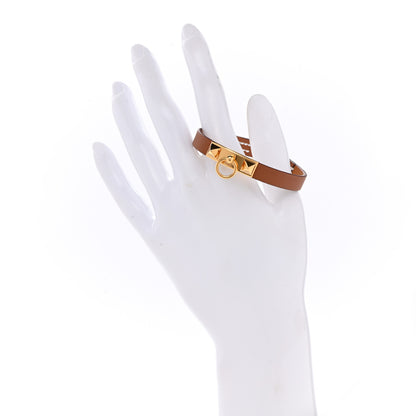 Hermes Swift Rivale Micro Bracelet T3 Gold 2 of 7