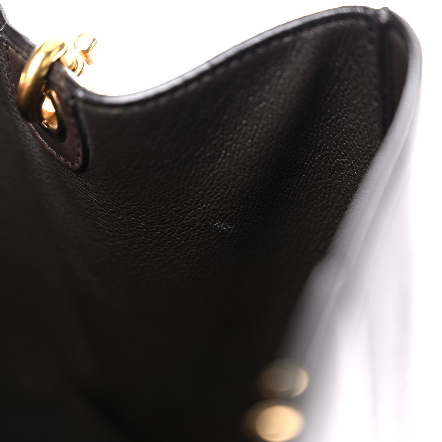 Celine Supersoft Calfskin Sangle Bucket Bag Wood 14 of 24
