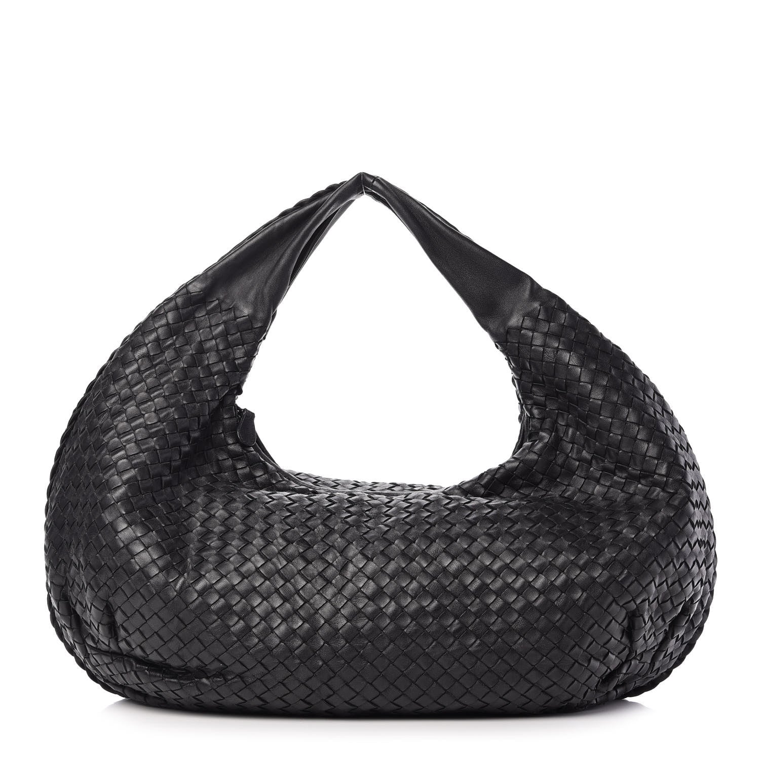 Bottega Veneta Nappa Intrecciato Large Belly Veneta Hobo Black 1 of 9