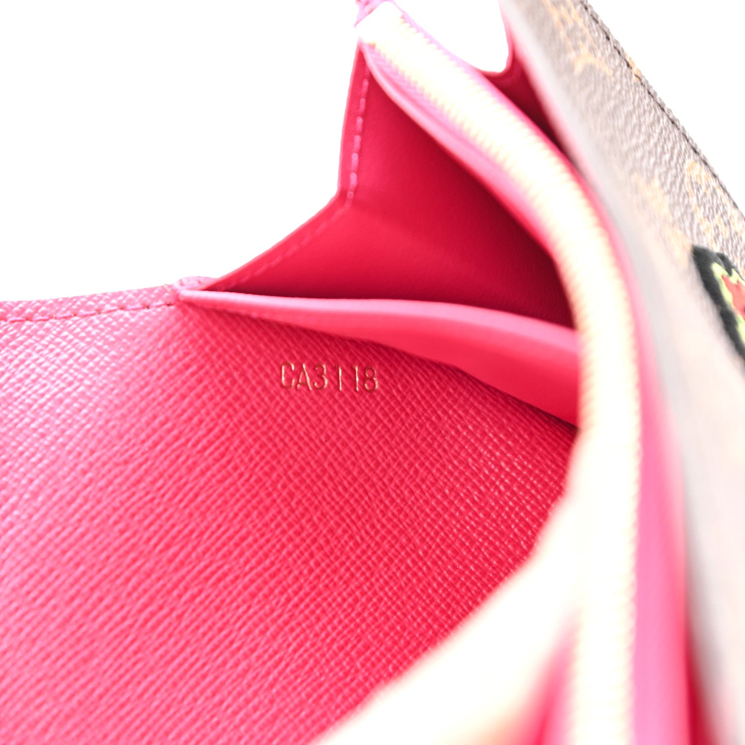 Louis Vuitton Monogram Travel Stickers Sarah Wallet 7 of 8