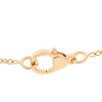 Hermes 18K Rose Gold Diamond Finesse Pendant Necklace 4 of 6