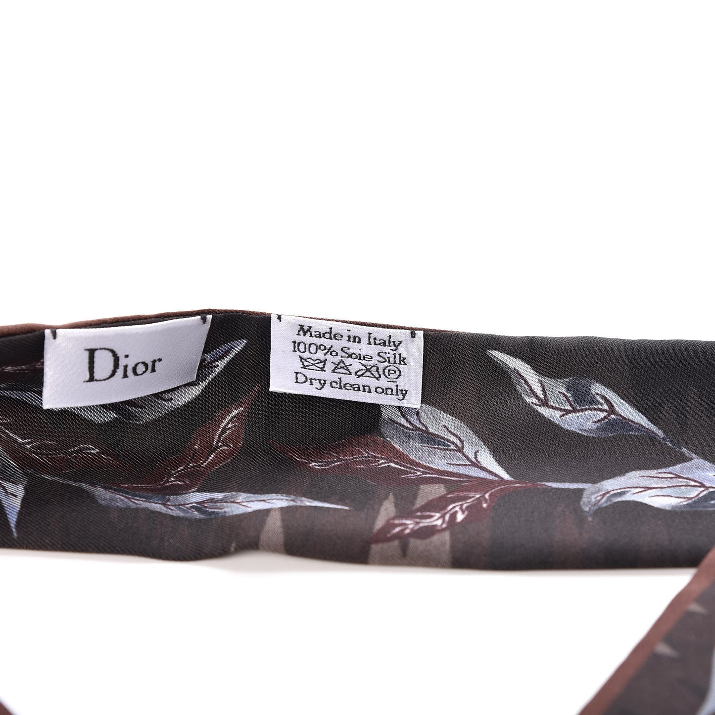 Silk Air Mitzah Scarf Brown Beige