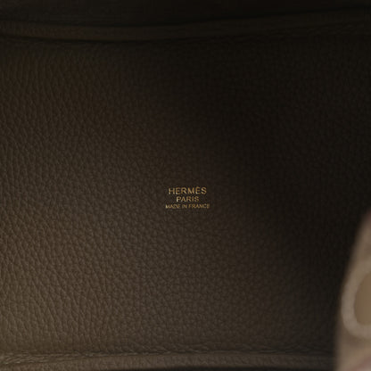 Hermes Taurillon Clemence Picotin Lock 18 PM Etoupe 6 of 11