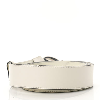 Gucci Plutone Calfskin Palladium Double G 40mm Belt 100 40 Mystic White 2 of 5