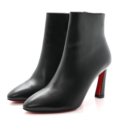 Christian Louboutin Calfskin So Eleanor 85 Ankle Boots 37 Black 4 of 8