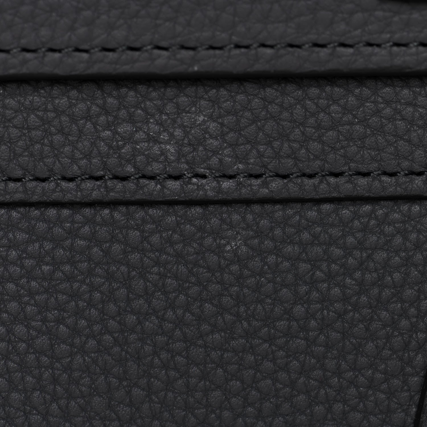 Celine Baby Drummed Calfskin Micro Luggage Kohl 12 of 19