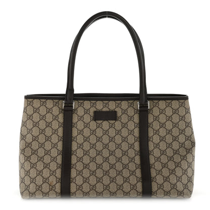 Gucci GG Plus Monogram Medium Joy Tote Dark Brown 1 of 15