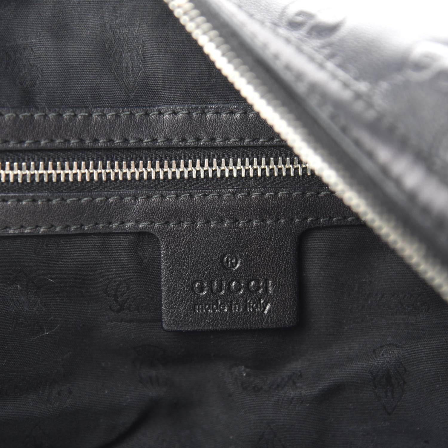 Gucci Guccissima Large GG Twins Hobo Black 8 of 10
