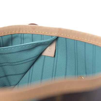 Louis Vuitton Monogram V Neverfull MM Turquoise 9 of 10