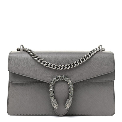 Gucci Pebbled Calfskin Small Dionysus Shoulder Bag Dusty Grey 1 of 10