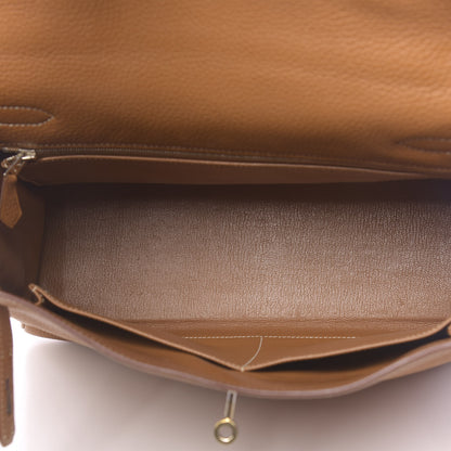 Hermes Togo Kelly Retourne 32 Gold 8 of 41