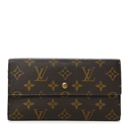 Louis Vuitton Monogram Porte Tresor International Wallet 1 of 9
