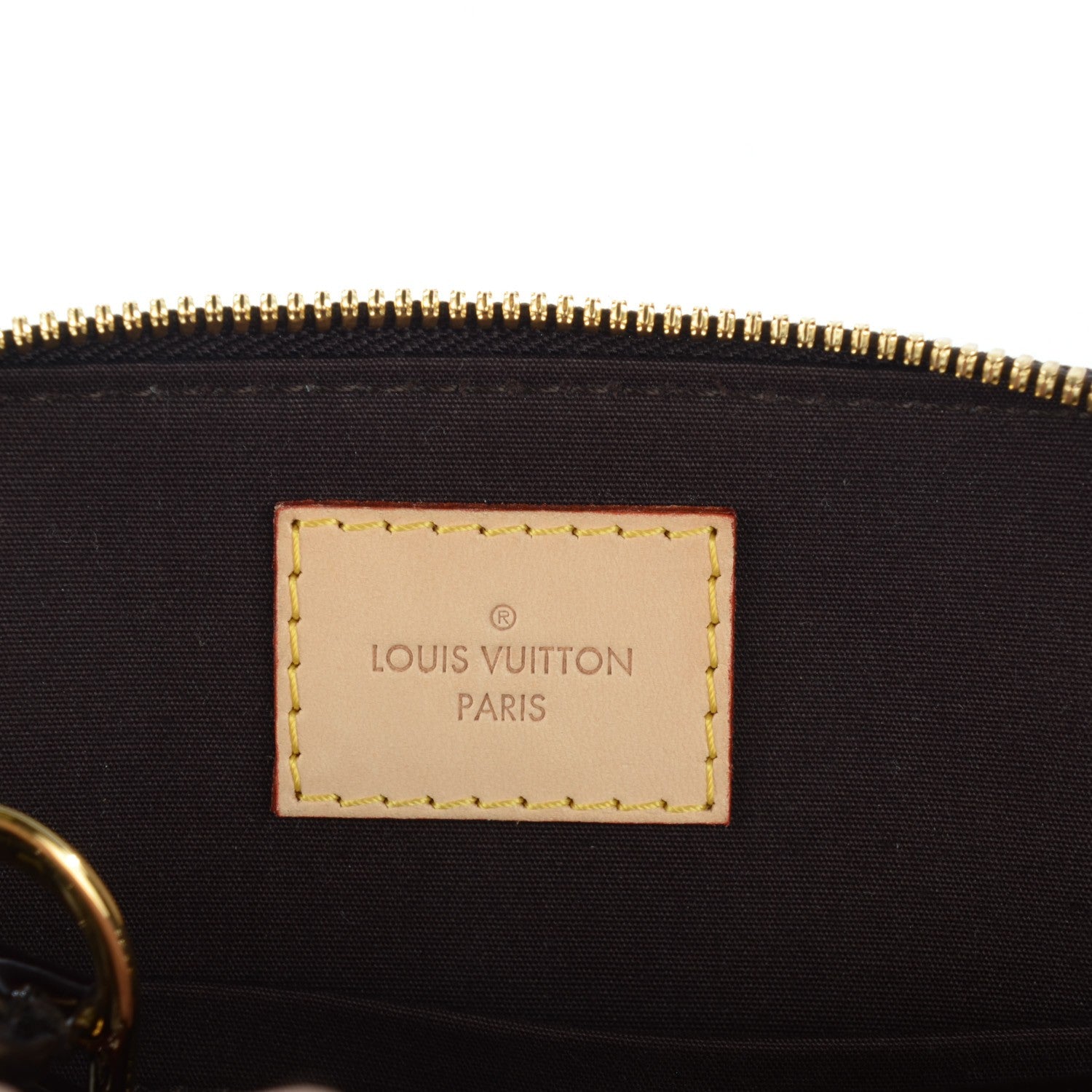 Louis Vuitton Vernis Alma BB Amarante 5 of 8