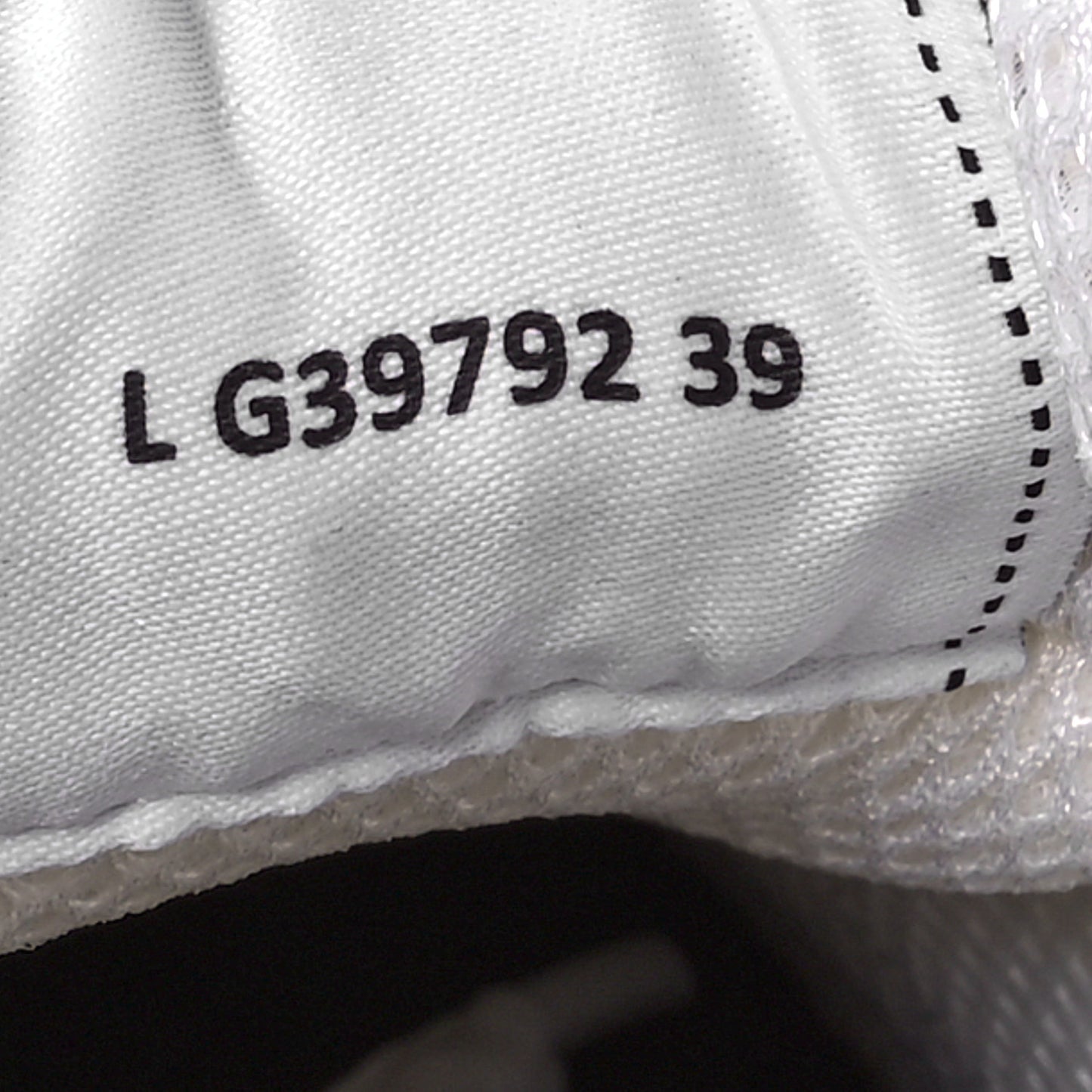 Fabric Laminated Calfskin Stretch CC Sneakers 39 White Silver